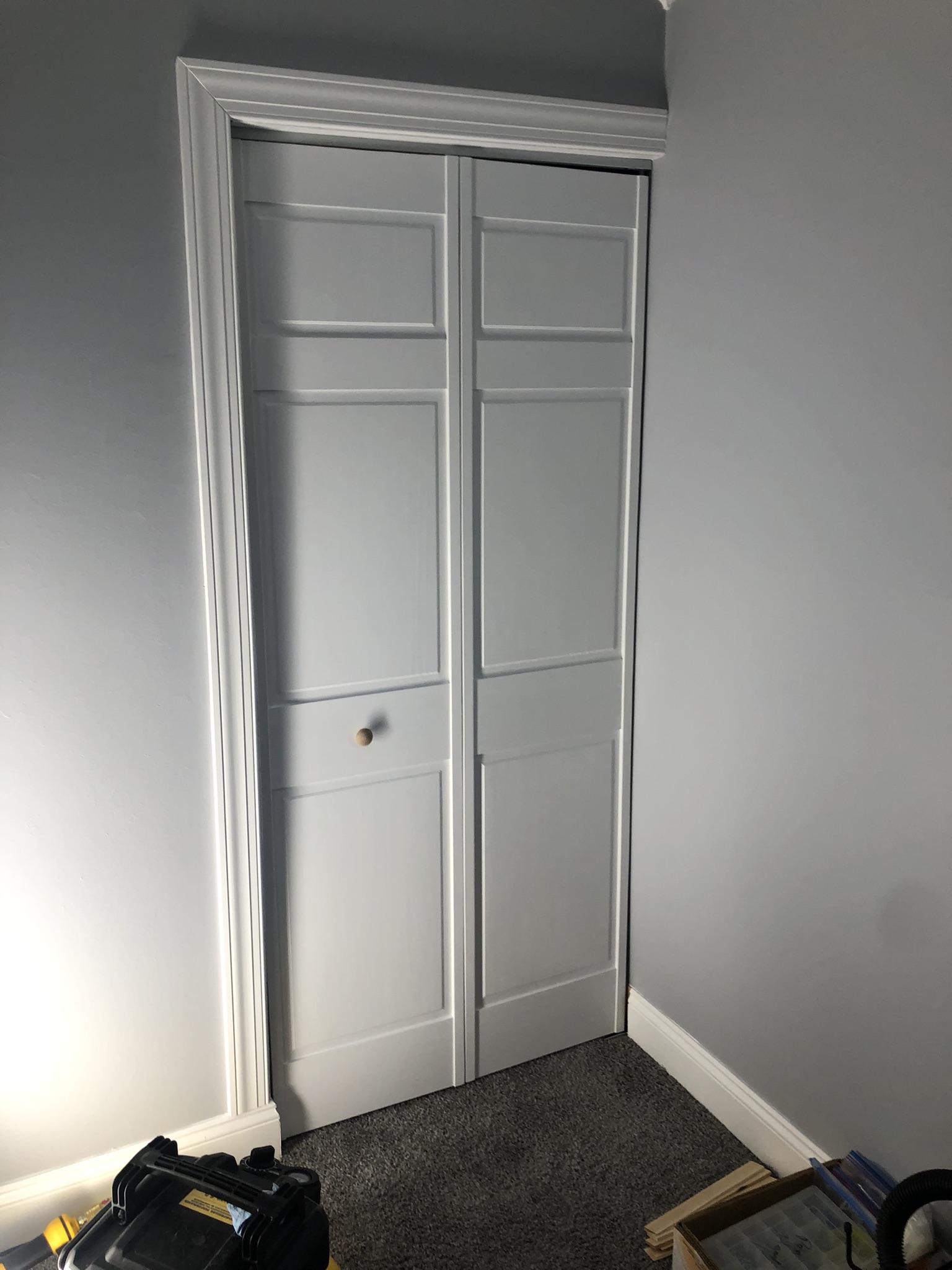 Bi-fold Closed Door Install