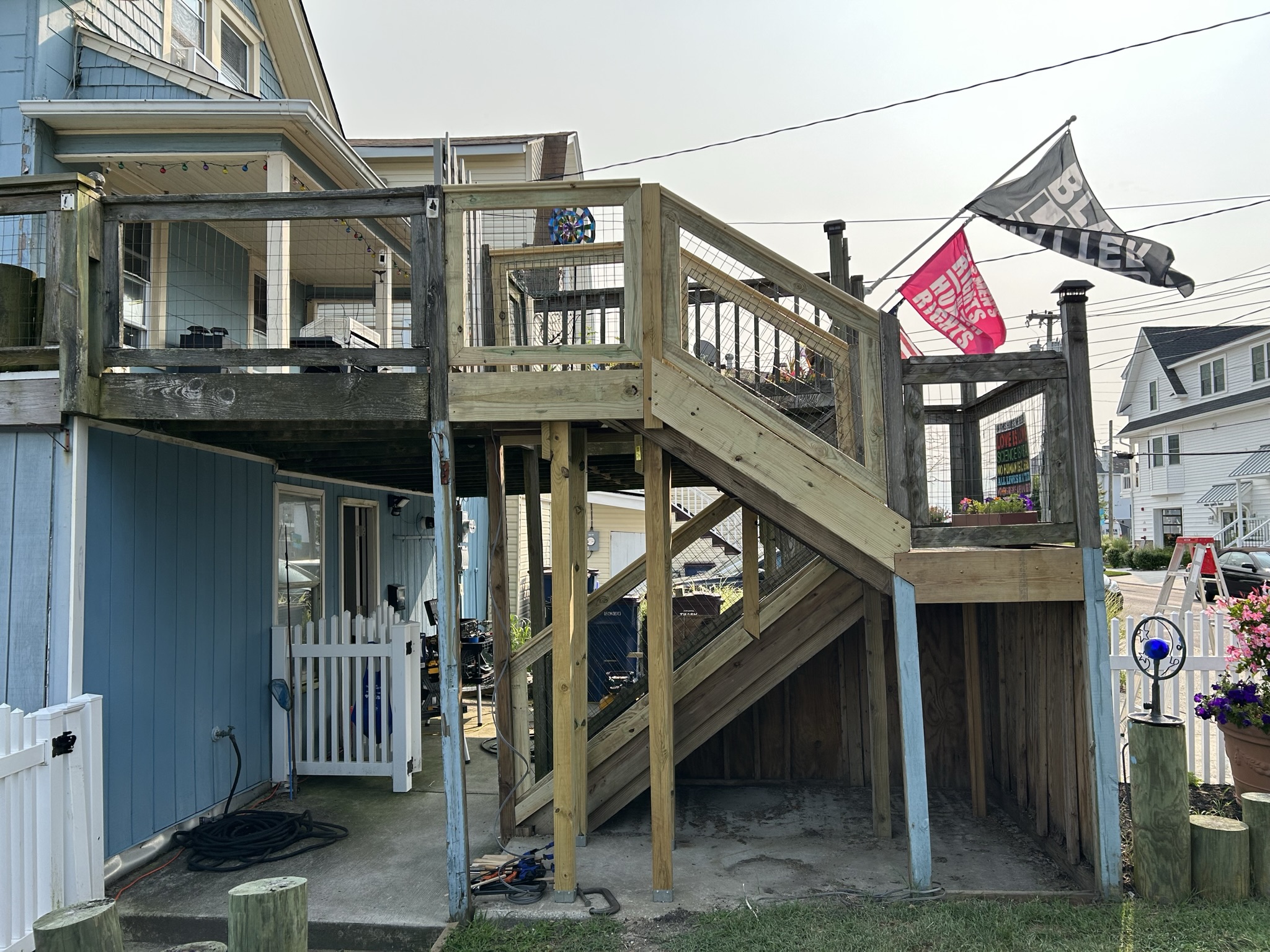 Outdoor Stairway Rebuild